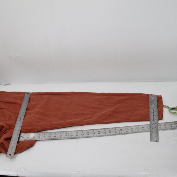 NWT Veronica Beard Pants Womens 10 Mocha Karter Linen Cotton High Rise Straight - Picture 11 of 16